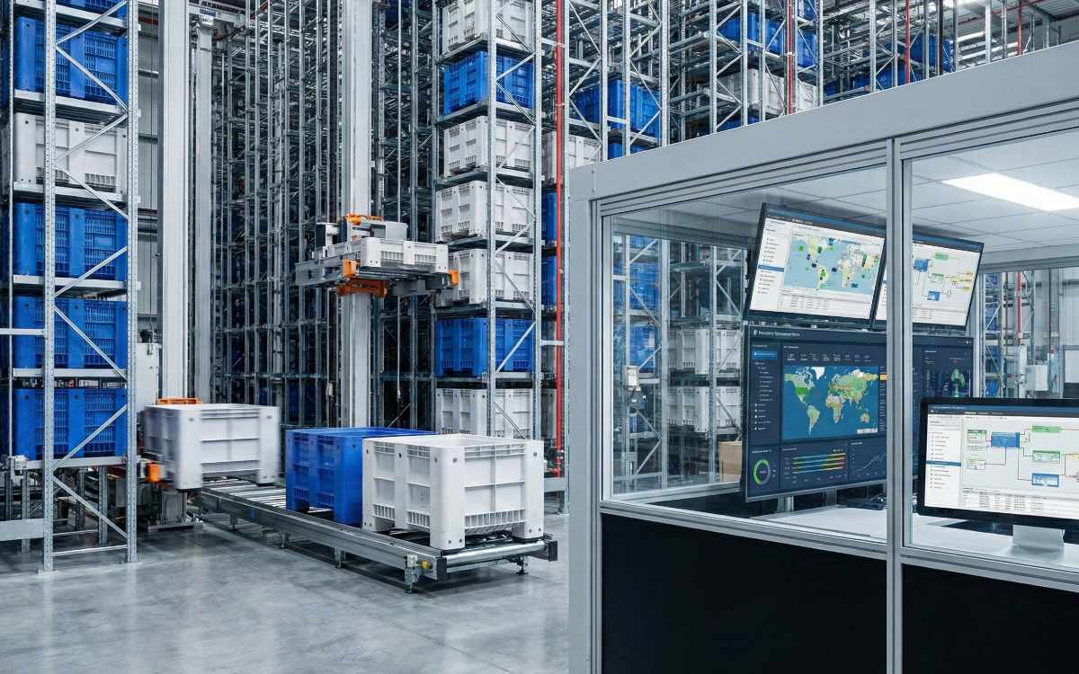 Automatización de Almacenes: Bins Compatibles con Sistemas AS/RS