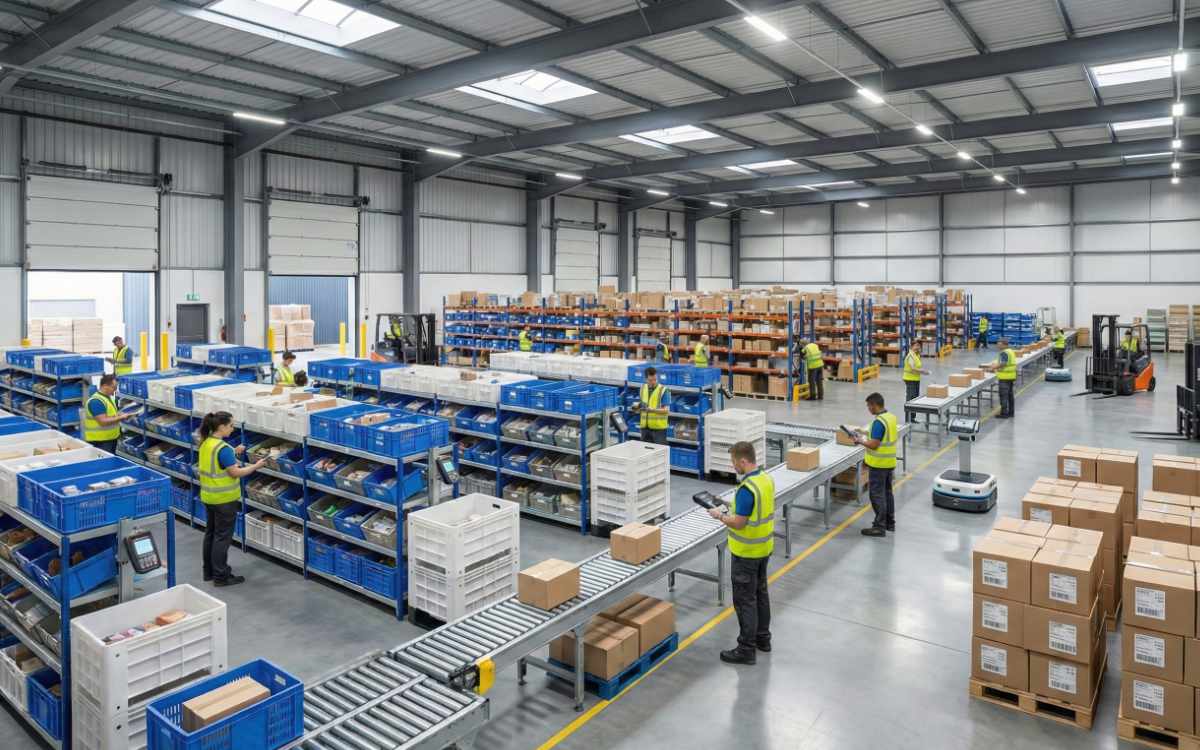 Bins Plásticos en Centros de Fulfillment: La Revolución del E-commerce