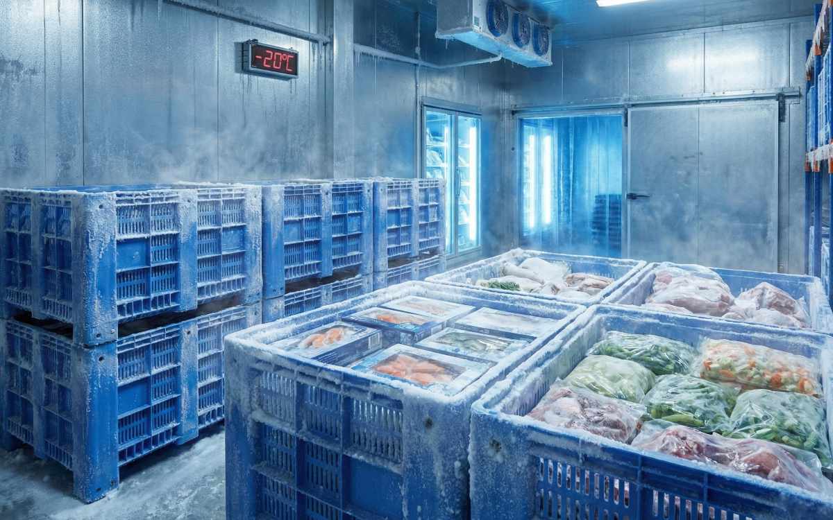 Bins Plásticos para Cámaras de Frío y Productos Congelados