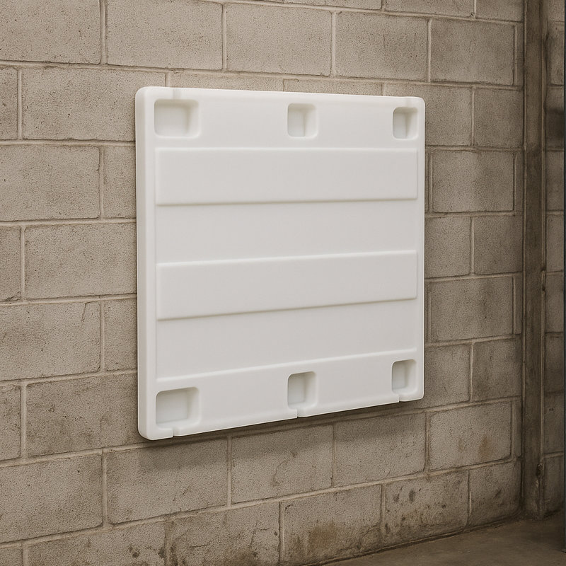 Tapa Universal para Bins 570L - Bin de plástico industrial